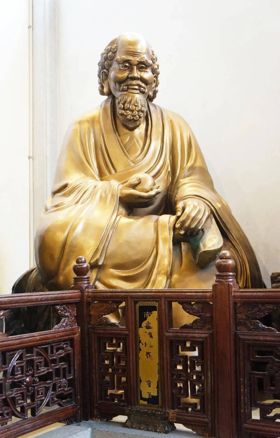 灵隐寺五百罗汉堂孙陀罗尊者259