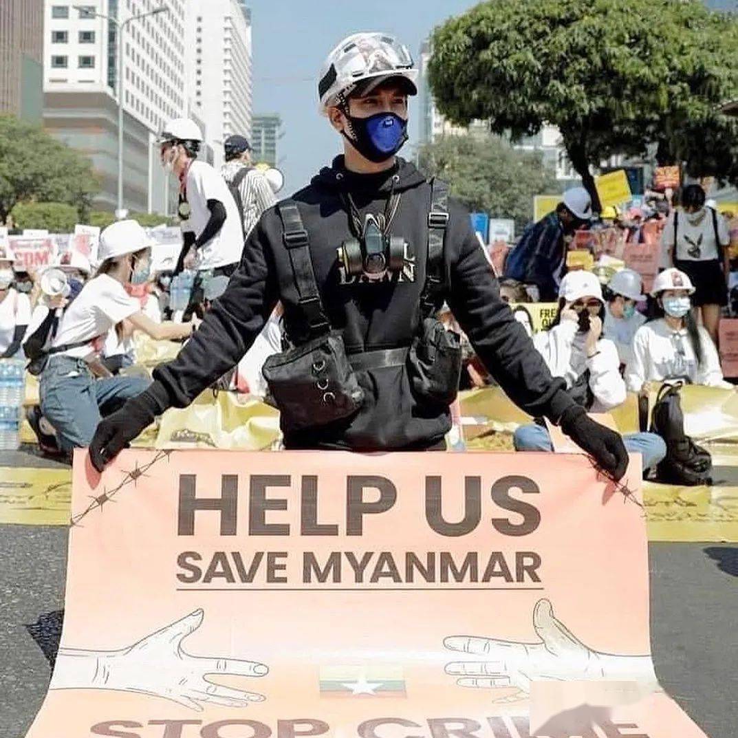 缅甸男模获特赦出狱