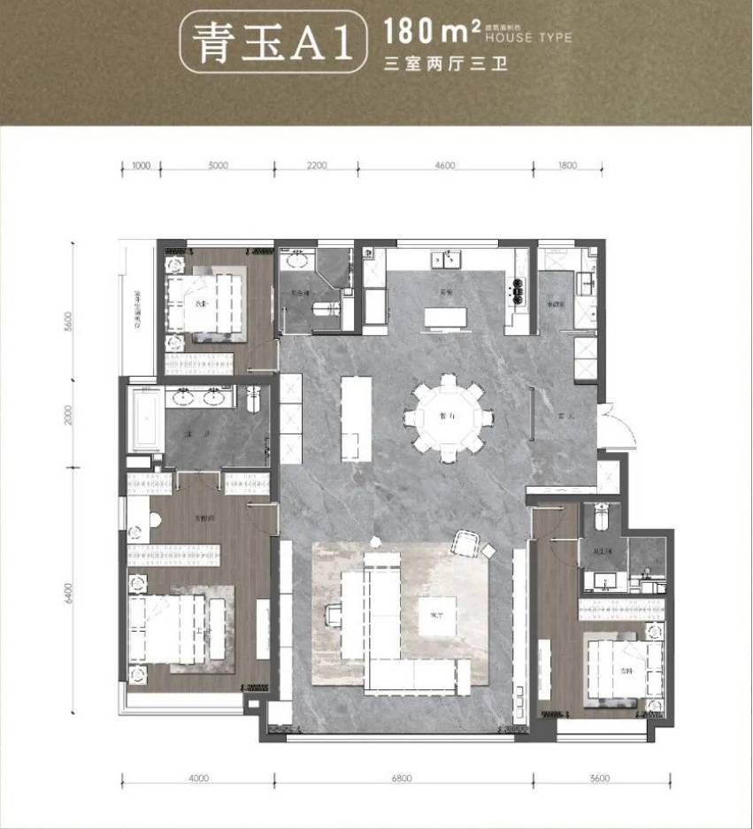 绿城水西云庐a地块现代中式平墅户型发布