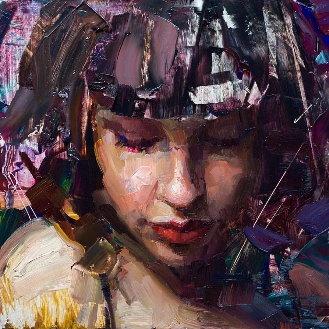 美国当代油画家| 马特·塔尔伯特肖像油画作品欣赏_艺术_杂志_画廊