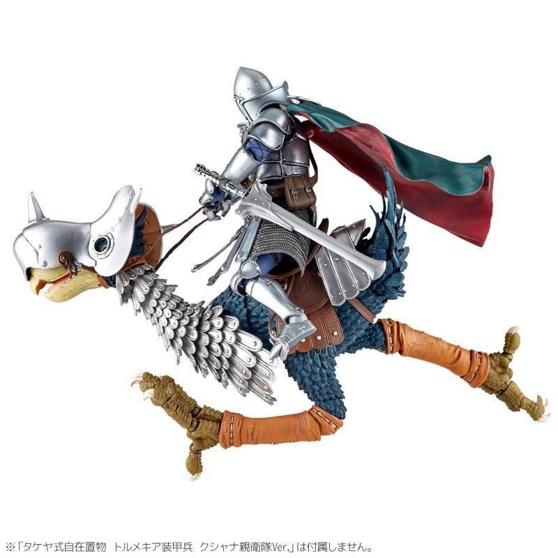 系列|模玩资讯：海洋堂 TAKEYA 式自在置物系列《风之谷》陆行鸟