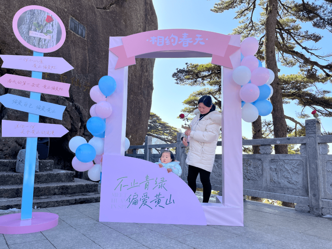 今天黄山之巅千朵玫瑰赠伊人