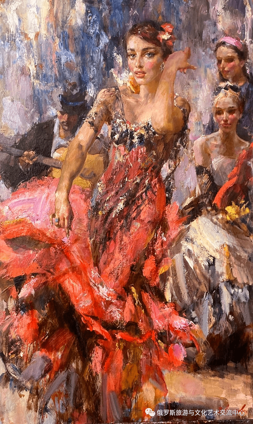 艺术俄罗斯画家弗拉基米尔叶扎科夫的油画作品