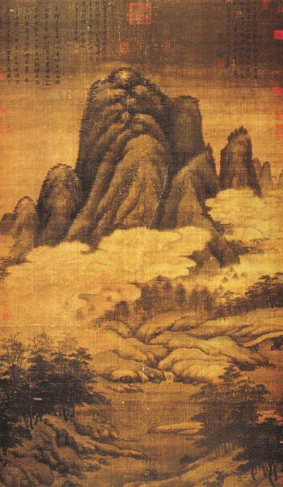 加藤芳州 染付山水大壺共箱共布 無形文化財保持者 楼閣山水文人画 骨董古美術 加藤芳州 染付山水大壺共箱共布 無形文化財保持者