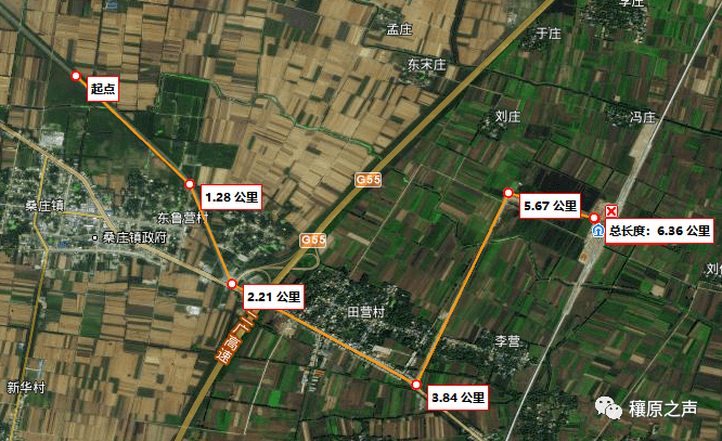 根据地图工具大致测量,该工程建成后,邓州城区到高铁东站的路程将比