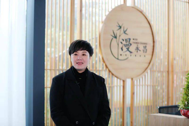 谷子山房民宿负责人胡文霞 杭州富阳无界文化创意有限公司党支部书记