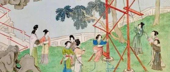 阳春三月,古代女子都玩些什么?_秋千_毽子_活动