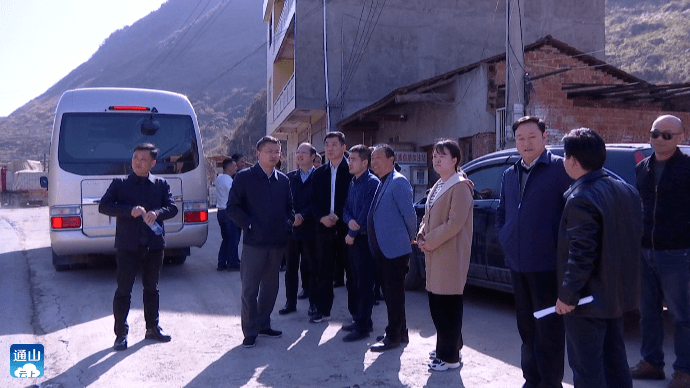 3月8日,县委副书记,县长刘子恒率县直有关部门到洪港镇贾家源村,实地