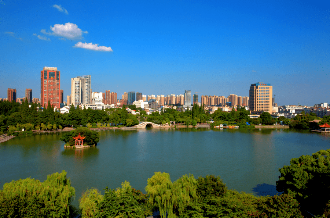 芜湖市万春湖生态公园图片