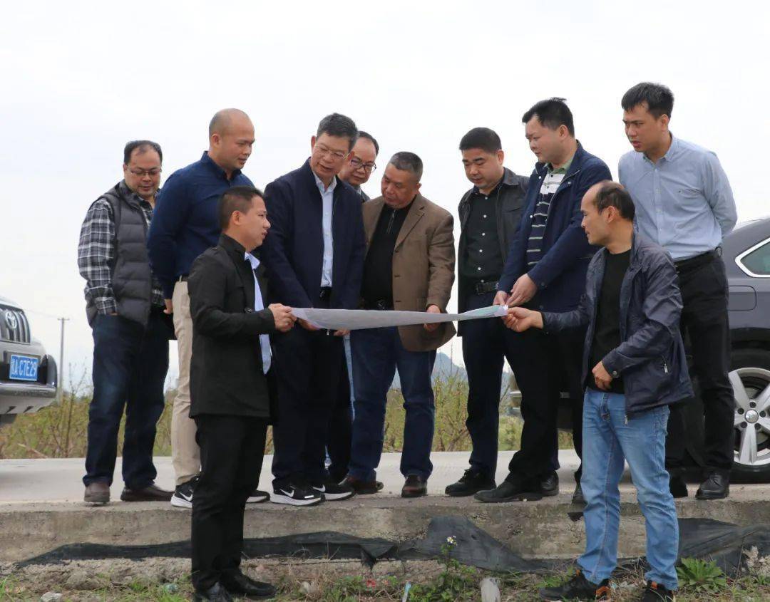 广西交通投资集团到我县考察_恭城_陈代昌_项目