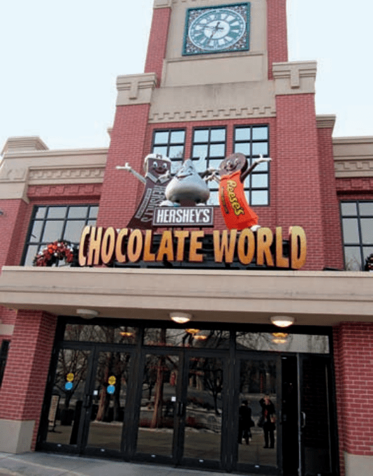 乡村镇兴查理的巧克力工厂美国好时镇hershey