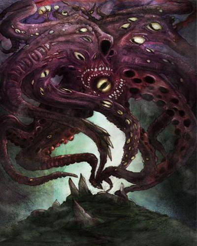 库苏恩克苏鲁克苏恩首当其冲的是克苏恩(c&aposthun),其原型为克苏鲁