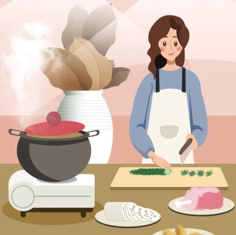 【健康科普】生熟食品要分开,肉类煮熟煮透后再吃_教育_生活_绿色