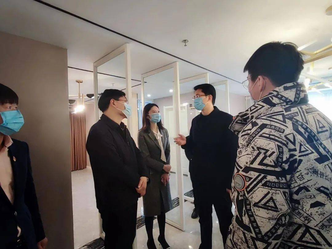 团市委副书记张阳光一行来亭调研亭湖区青年人才驿站工作