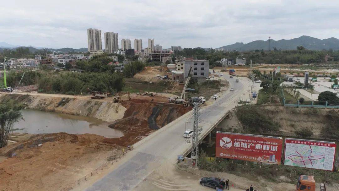 紫金蓝塘产业新城一期基础设施建设项目批后公告