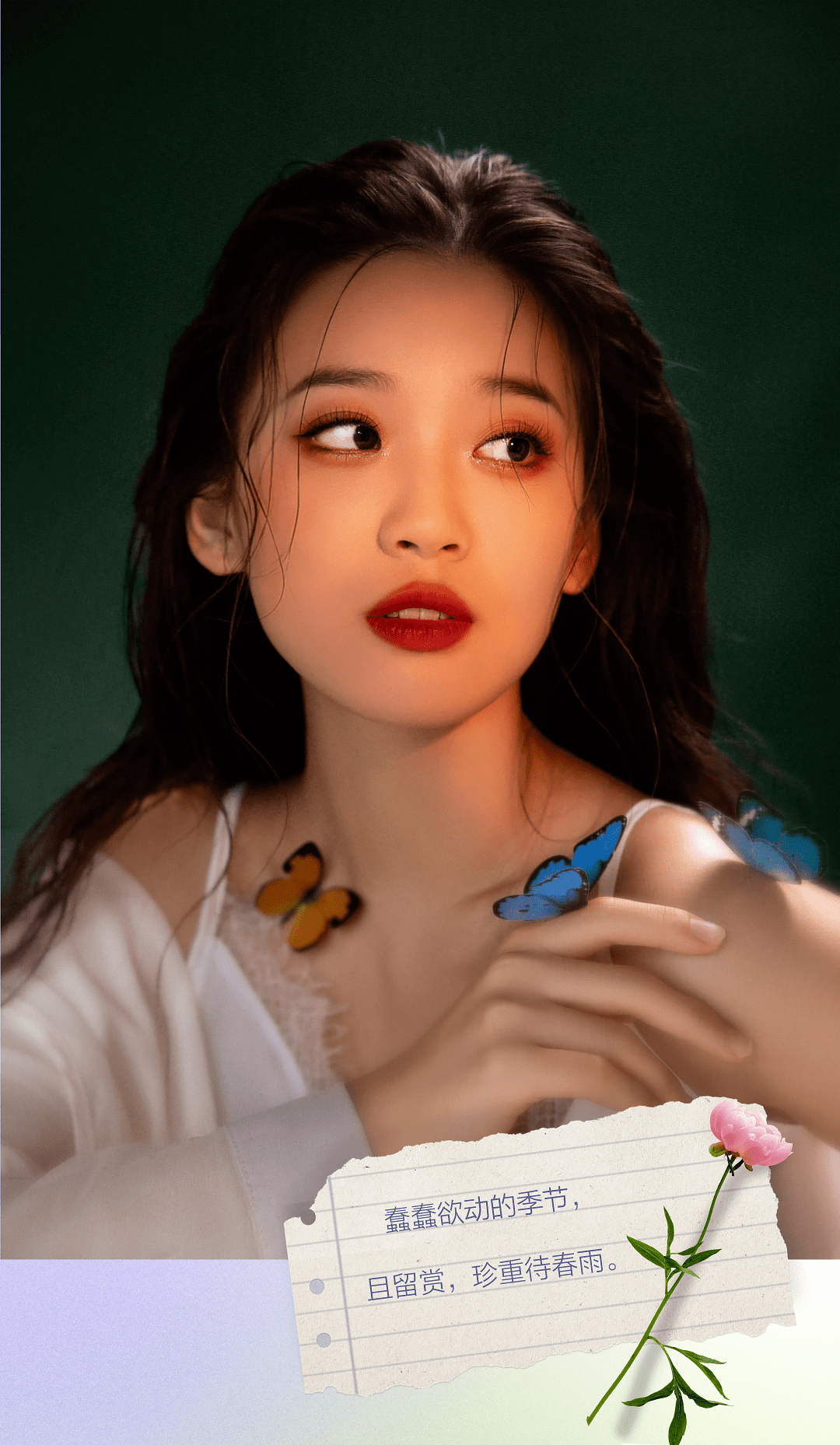 春日上新天真蓝春日写真拍了就有好事发生