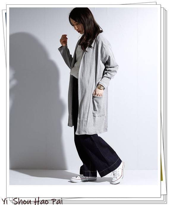 灰色开衫的春季高雅穿搭50例完美展现女人的轻熟气质