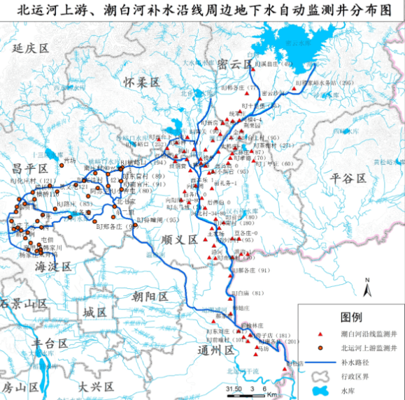 监测|1241个自动监测站，“把脉”北京地下水保安全