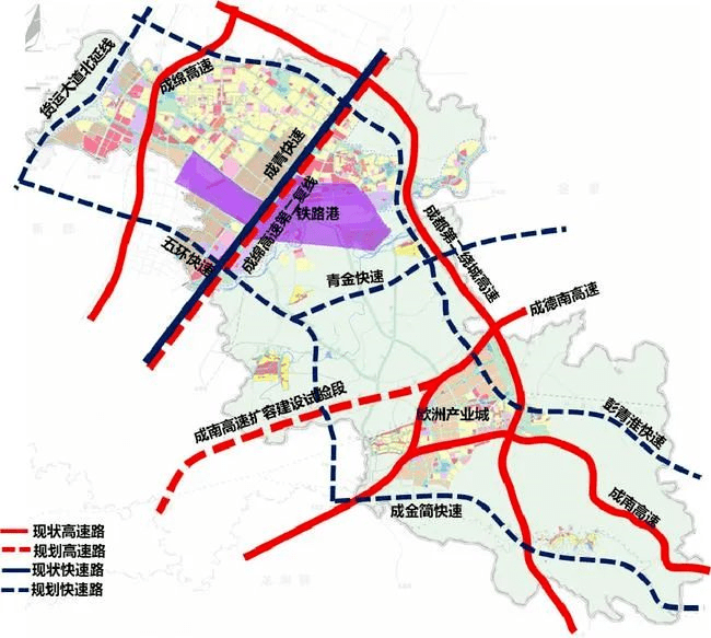 本次五環路招標段為青白江境內b標段,主要建設地點位於青白江區城廂鎮