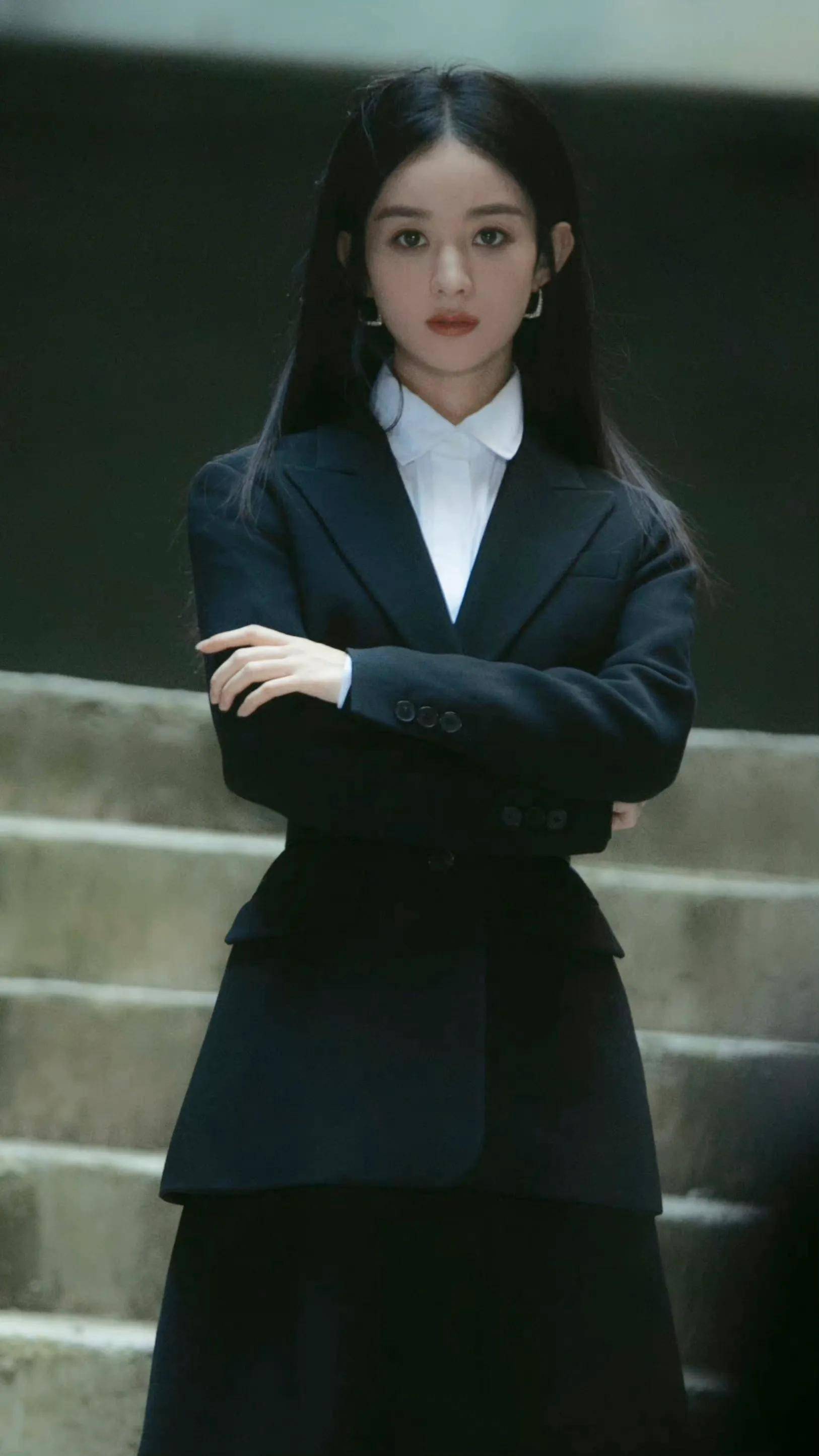 赵丽颖沈雨剧照壁纸沈医生也是女神