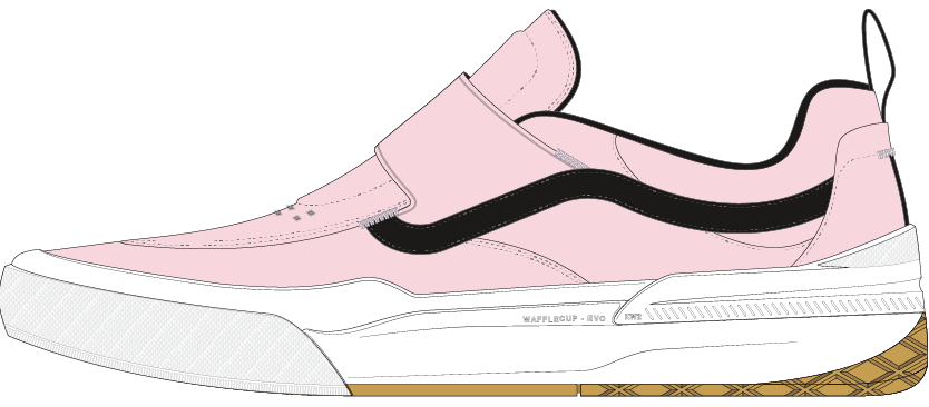 鞋设vanskylewalker2手绘