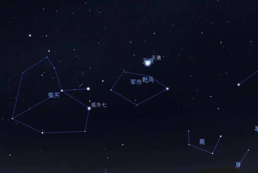 弧矢星 天狼星图片