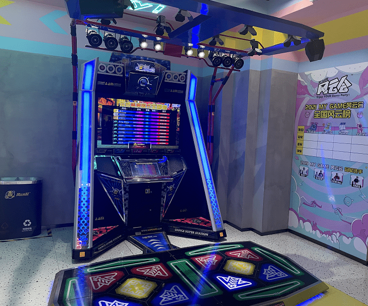 风云再起游乐汇爱琴海店88元抢110枚游戏币室内新游乐典范酷炫潮玩fun