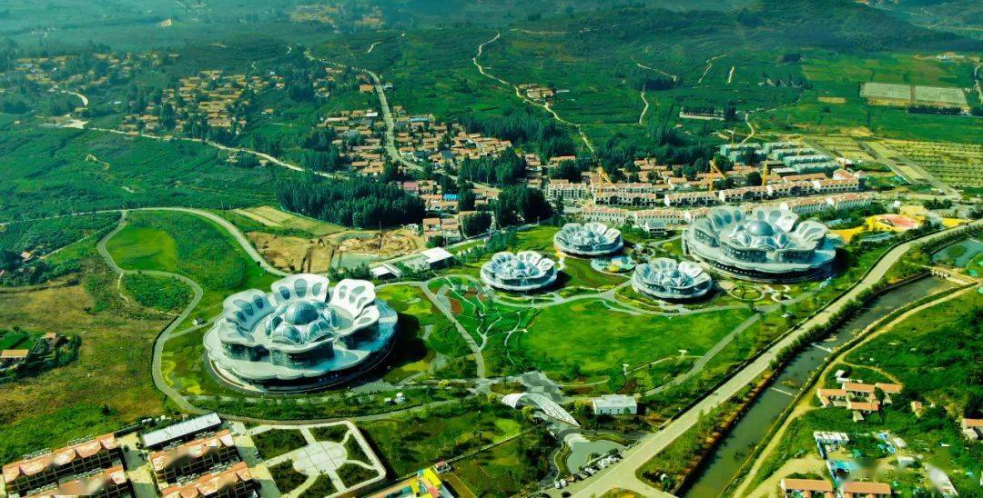 未来的几个月尹家峪田园综合体是这个样子的