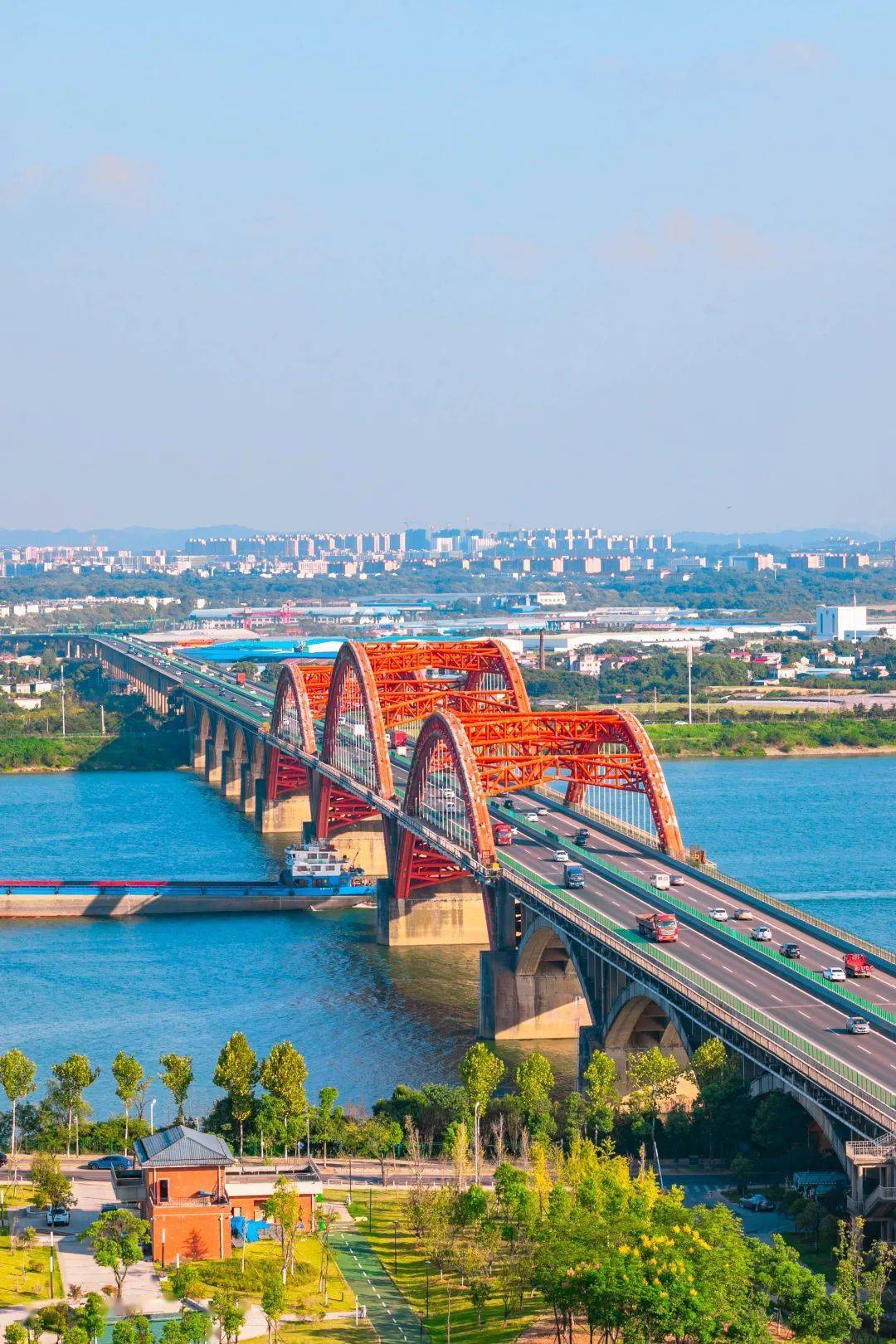 【圖解長沙】湘江八座橋,韻味整個長沙_大橋_橋樑_橋面