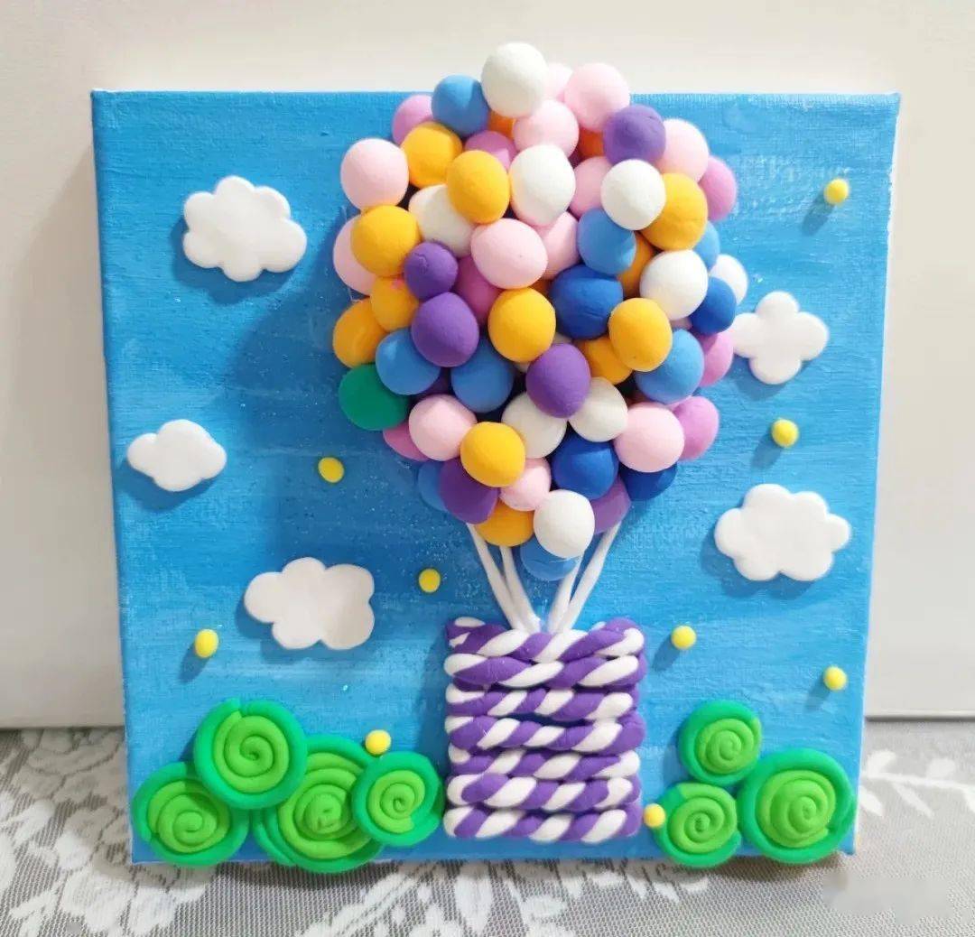 素材|彩泥还能这样玩?0基础小白也可以做的彩泥手工作品