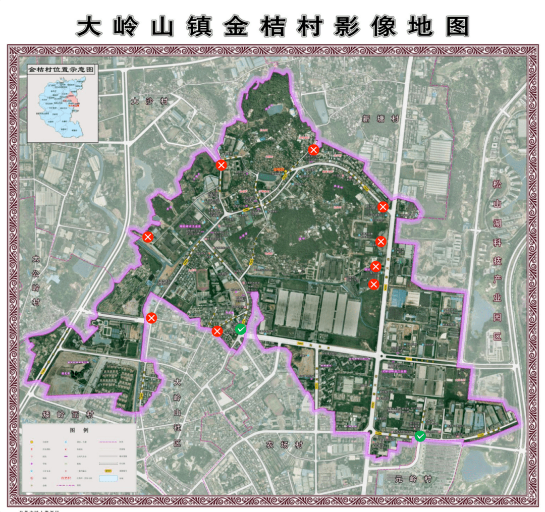 突发大岭山镇各村社区路段防疫卡点一览加强管控
