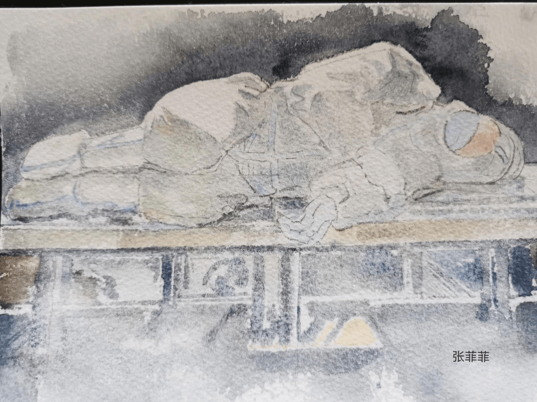 者》邓雅轩《"疫"不容辞》马坤《致敬》张金美《等待发餐》第二部分