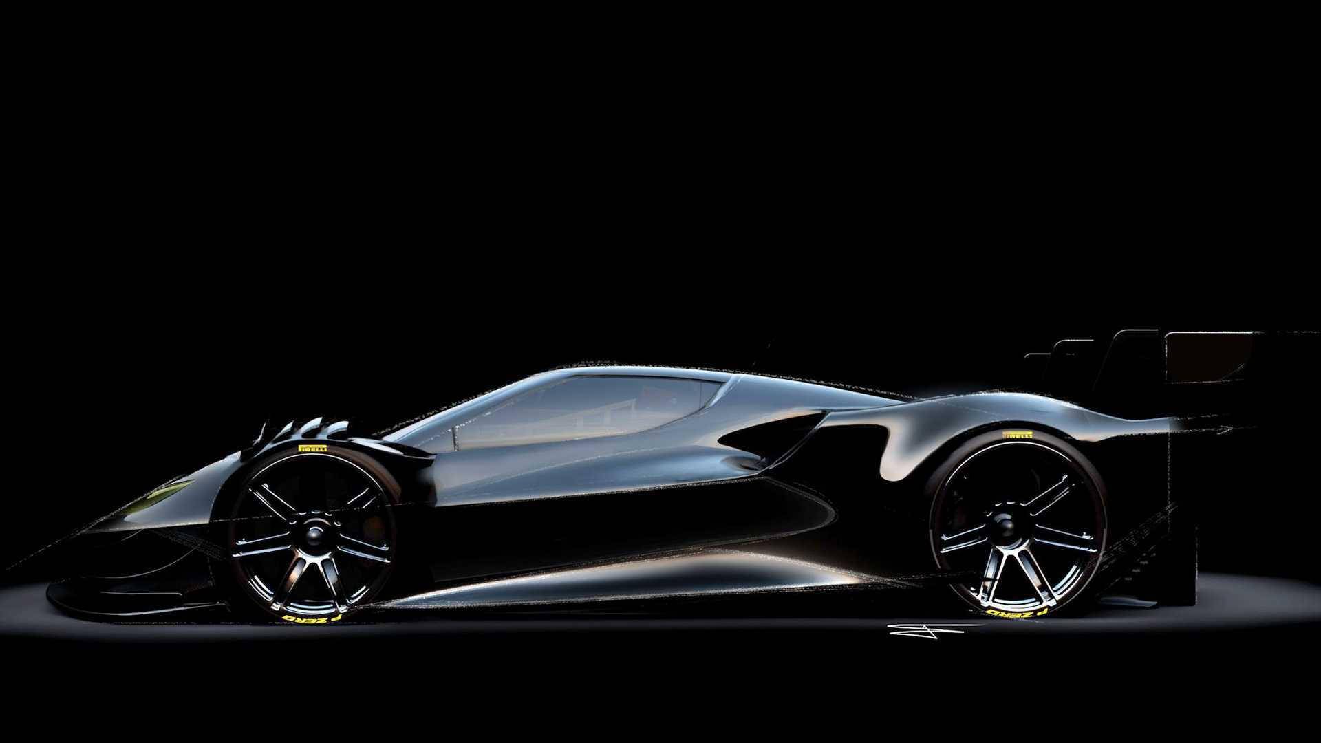 将于2023年亮相 法拉利296 gt3赛车设计草图公布