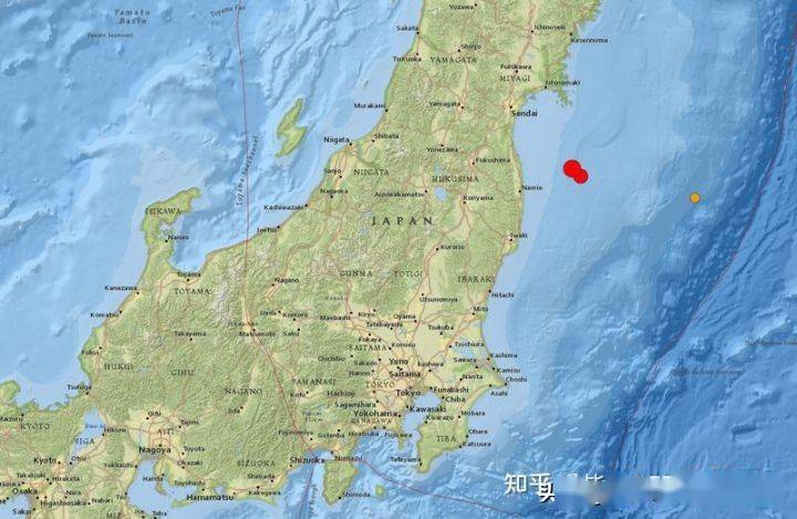 日本福島縣附近海域當地時間16日23時36分(北京時間22時36分)發生強烈