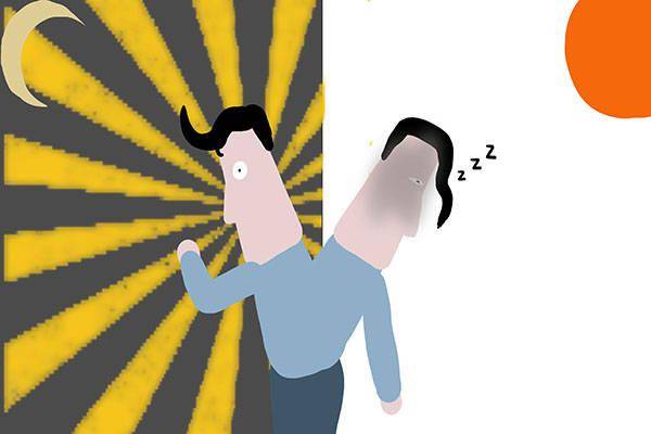 日落而息",一直都养成规律的习惯,但如果突然睡黑白颠倒觉,意味着身体