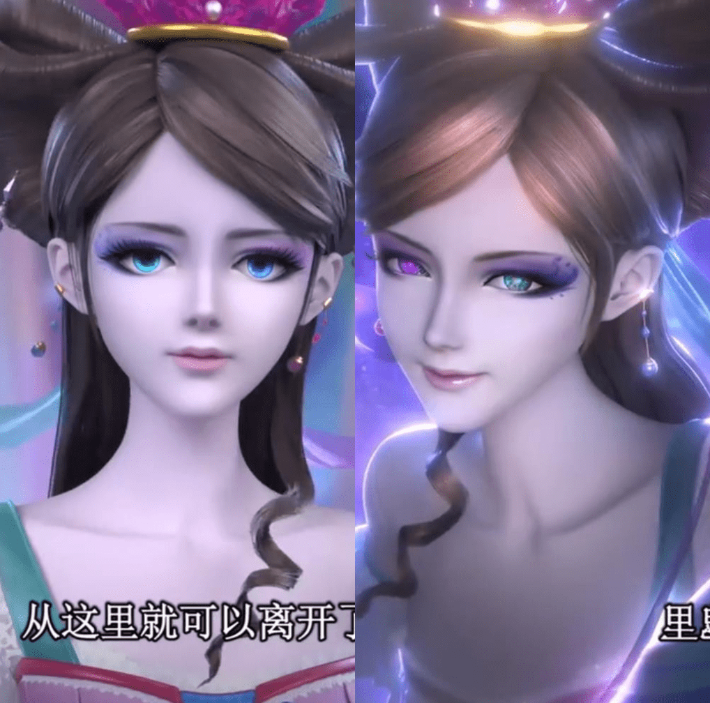 形象多变的叶罗丽仙子白光莹会玩古风颜爵超帅梦公主最特别