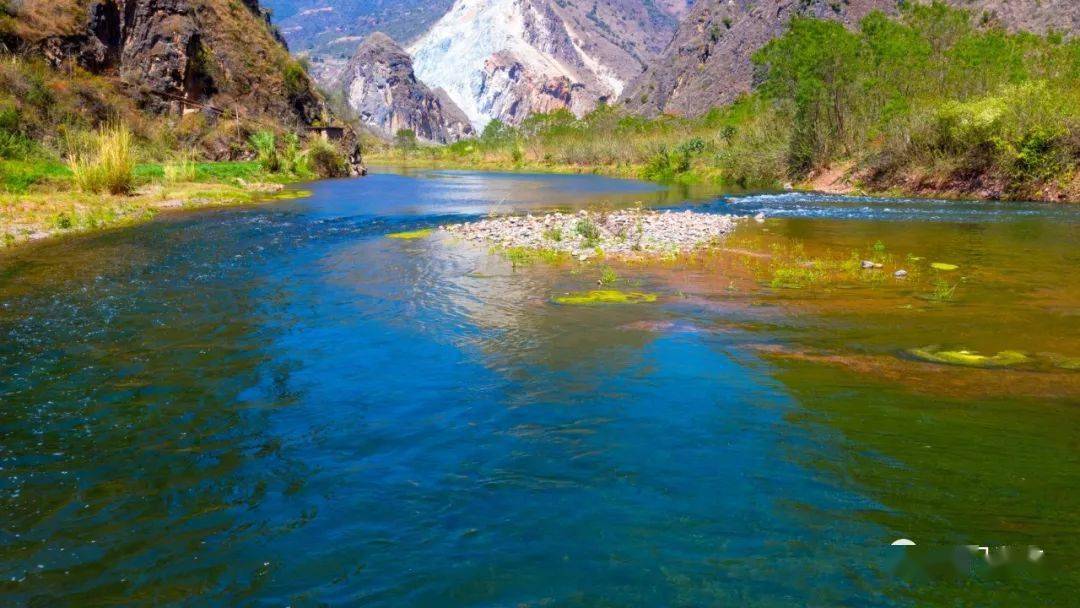 易门县丨绿汁江水绿如蓝只此青绿好时节