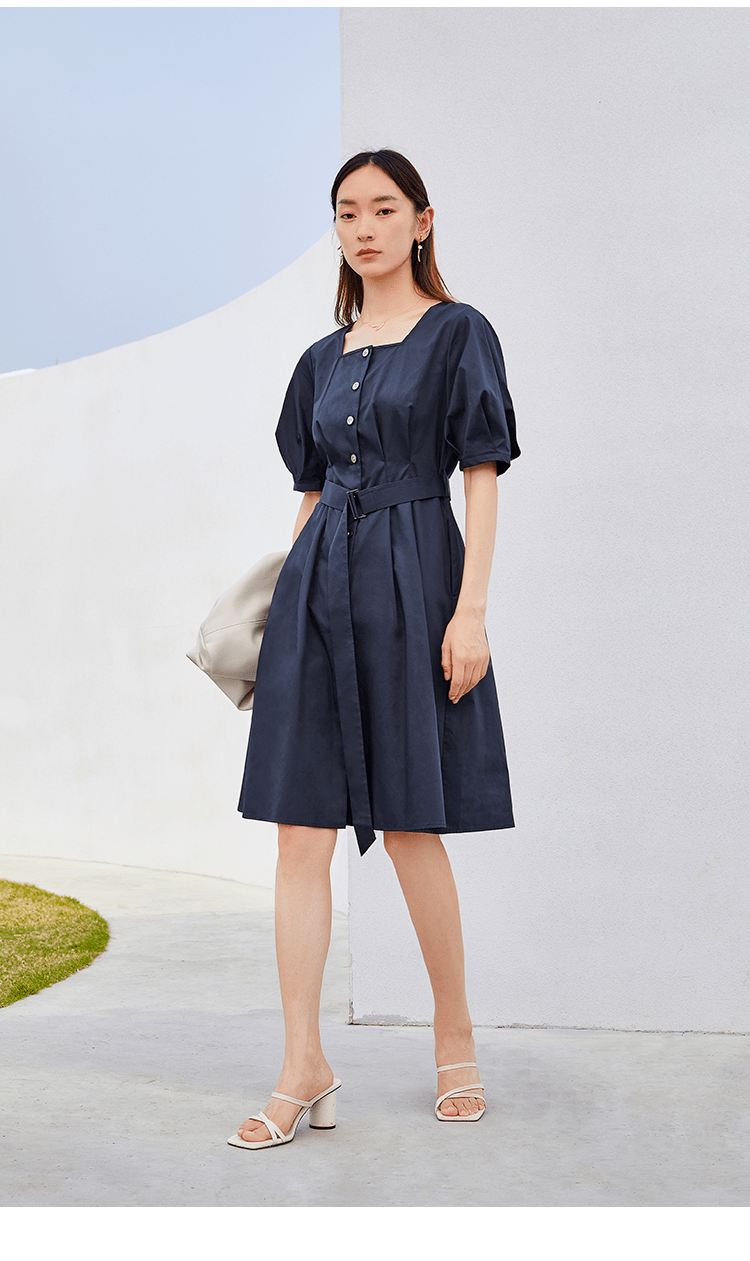 水云间新品上市春日裙像