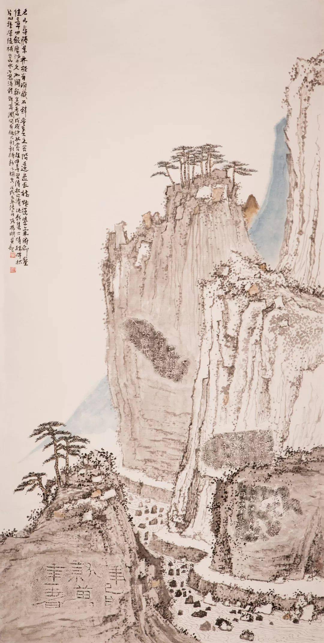 旷达高远,清秋爽利|张扬明山水画