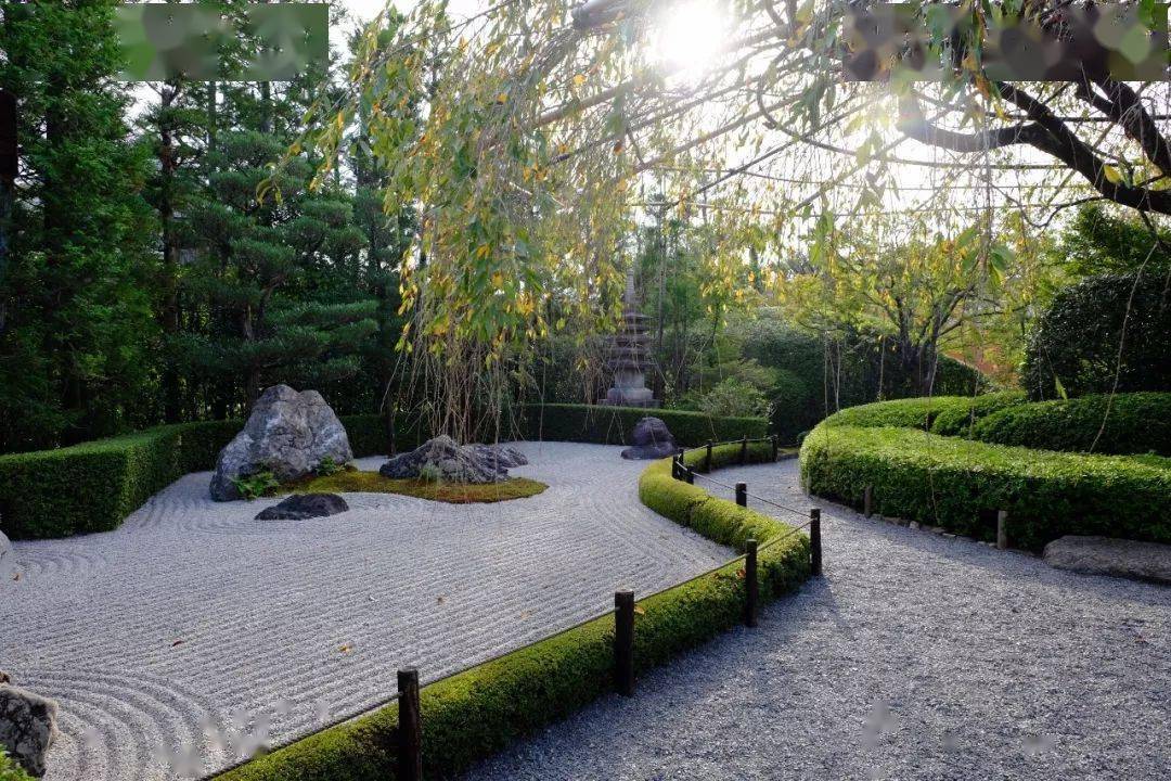 日本20个经典枯山水庭院,带你感受日式庭院经典之美_庭园_白砂绘_时代