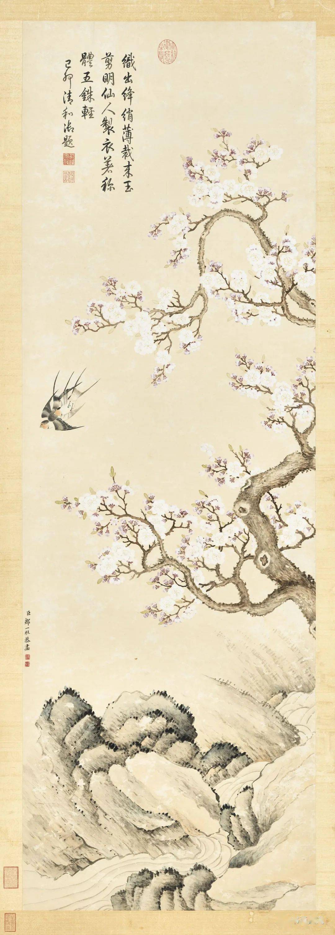 今日春分微风燕子斜欣赏一组名家的春燕图