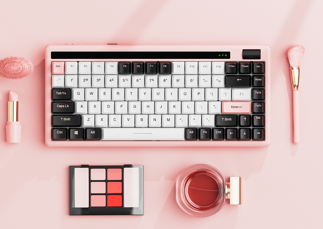 达尔优发布 A84 Pro 旗舰三模机械键盘，搭载 RGB 灯条