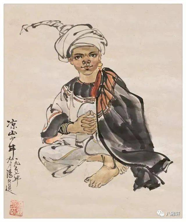 八雅轩丨【八雅丹青】 他的人物画,获奖无数_汤文选_中国画_全国