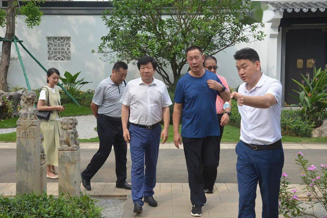 冀商动态北京河北企业商会陈三国会长拜访海南省河北商会