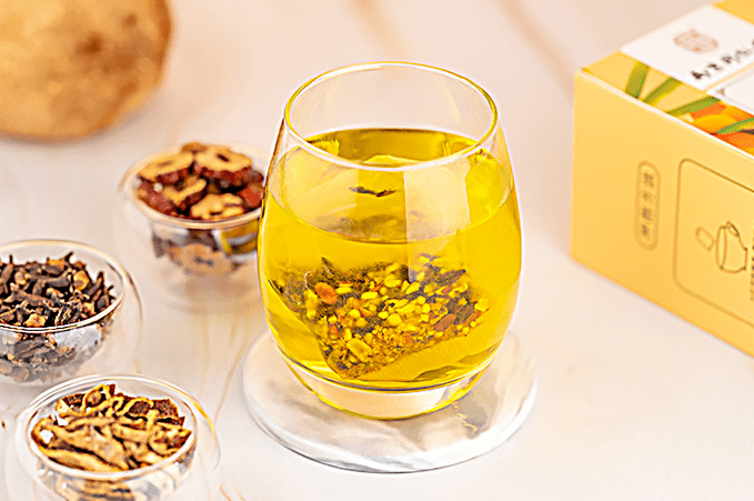 胃痛胃胀胃不适每天喝一杯猴头菇丁香沙棘茶健康一整年