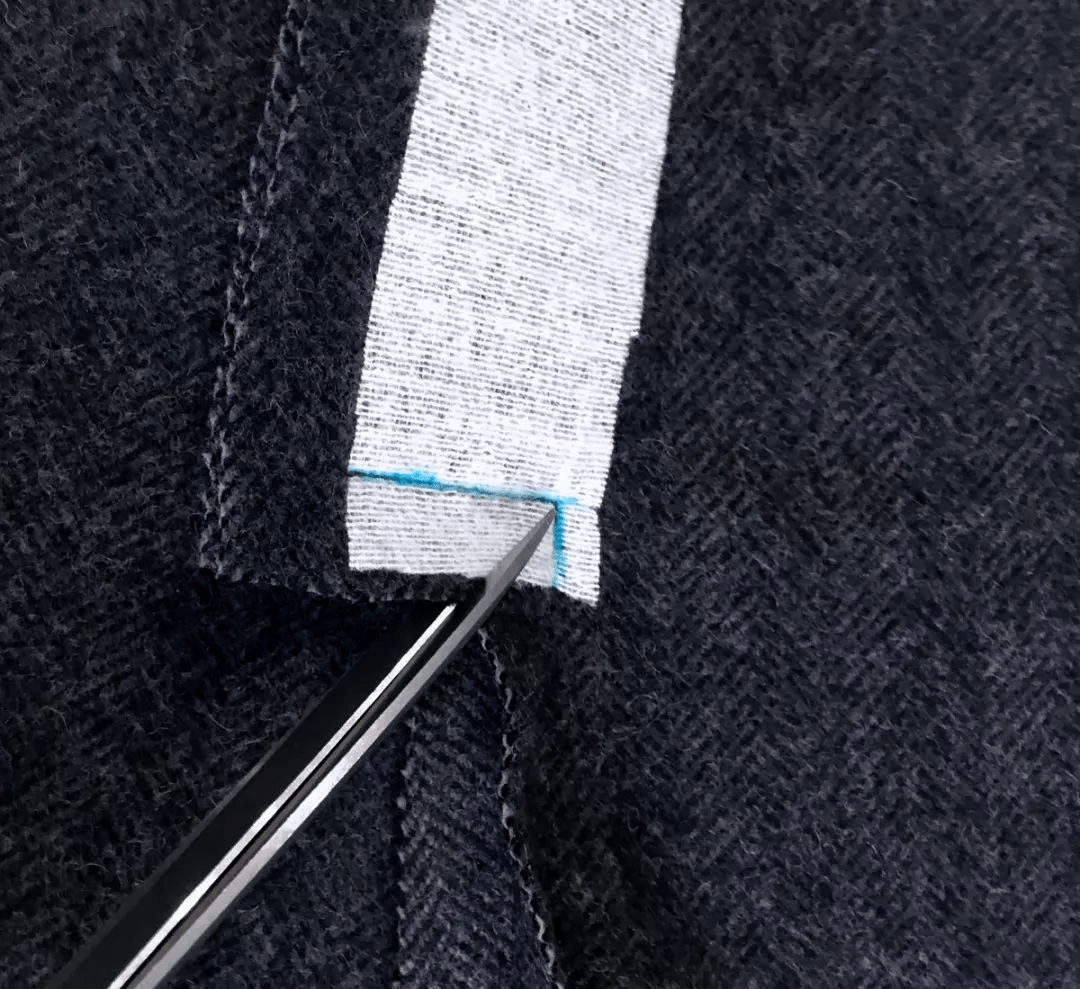 细节 教程 | 西服“如何做好袖开衩,以及袖子里衬的缝法”