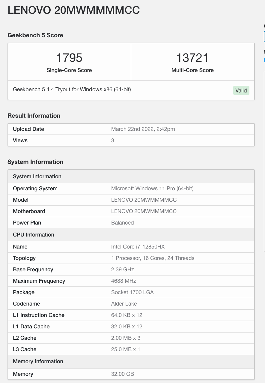 系列|英特尔 H55 处理器 i7-12850HX 曝光：16 核 24 线程