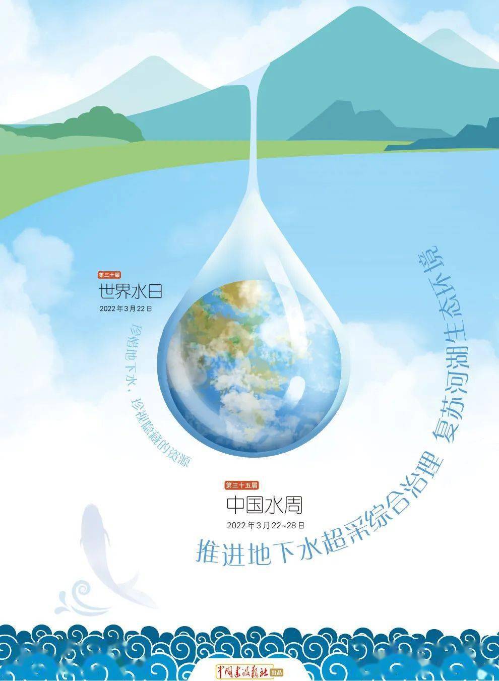 世界水日中国水周跟小筑一起节约用水行动起来