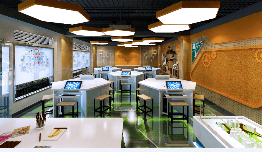 3d打印与创新设计教室通用技术必修课模块《3d打印与创新设计》教室