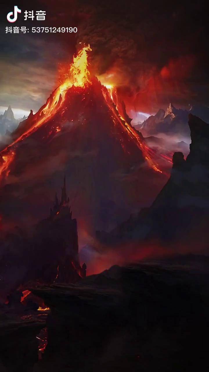 六十系列之三山头火野焚燎原延烧极目动态壁纸